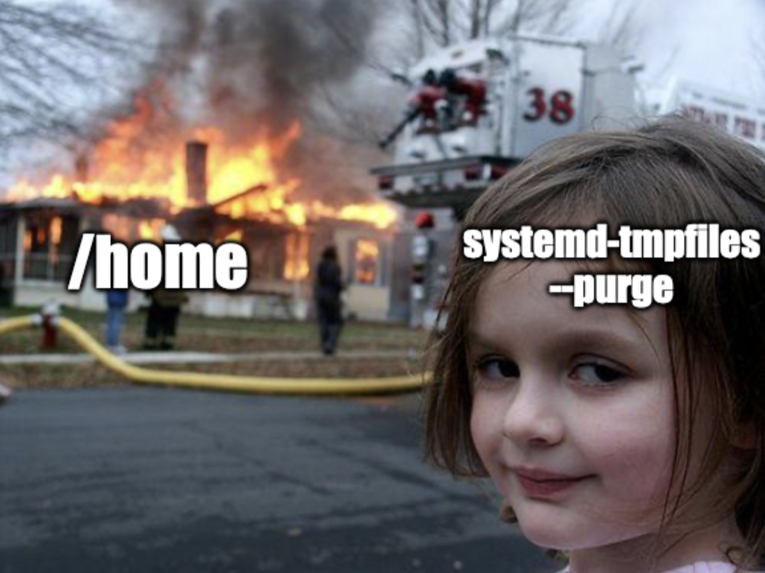 Disaster Girl was sold... - 9GAG, image size:1528x1144